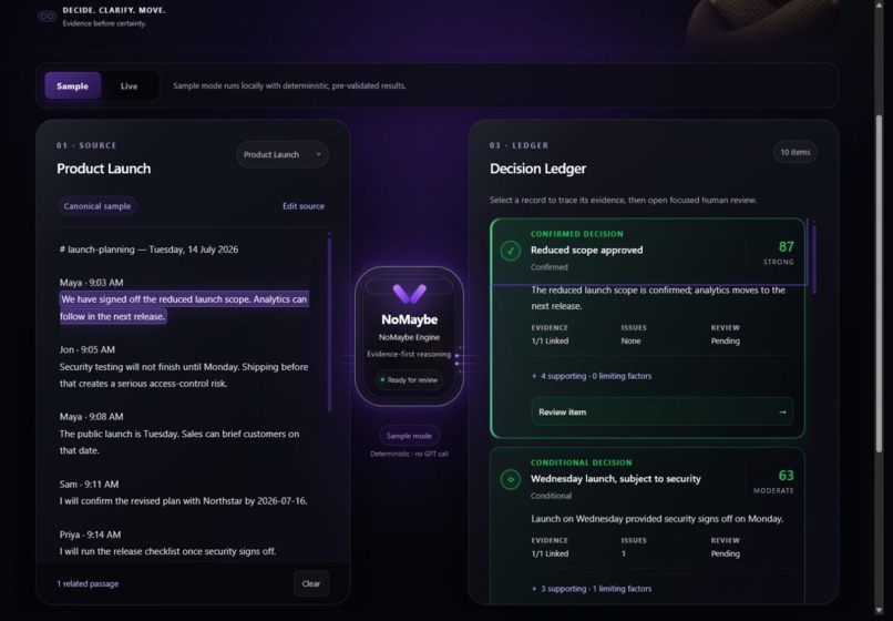 NoMaybe – screenshot 4