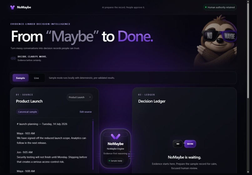 NoMaybe – screenshot 5