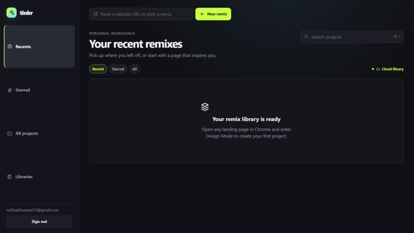tinkr – screenshot 4