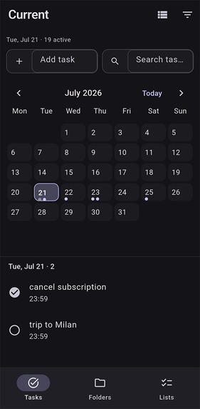 Task Manager – screenshot 4