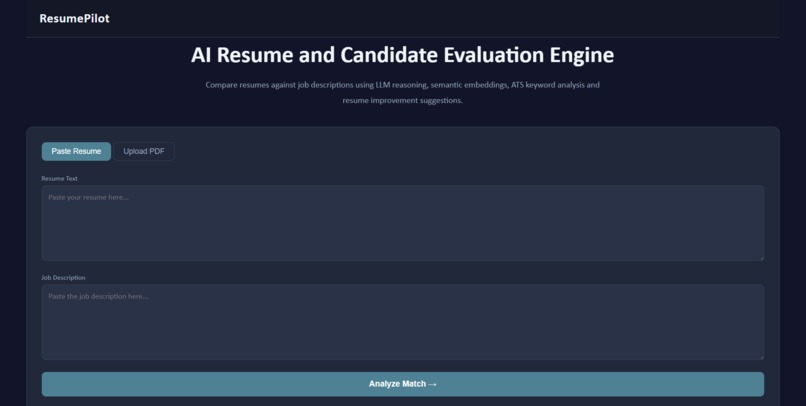 ResumePilot – screenshot 1