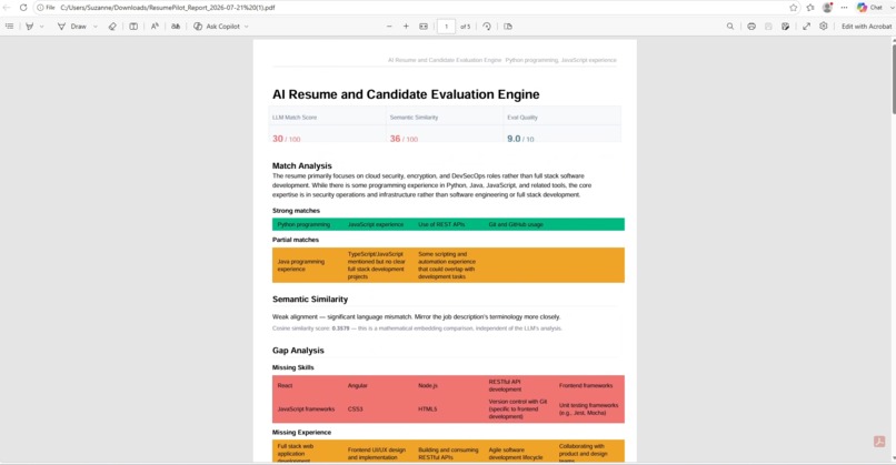 ResumePilot – screenshot 4