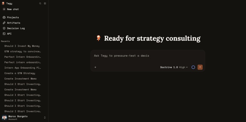 Tegy – screenshot 1