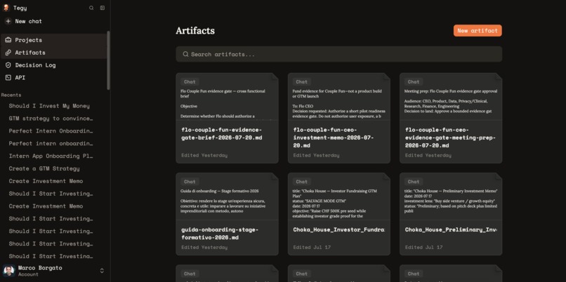 Tegy – screenshot 2