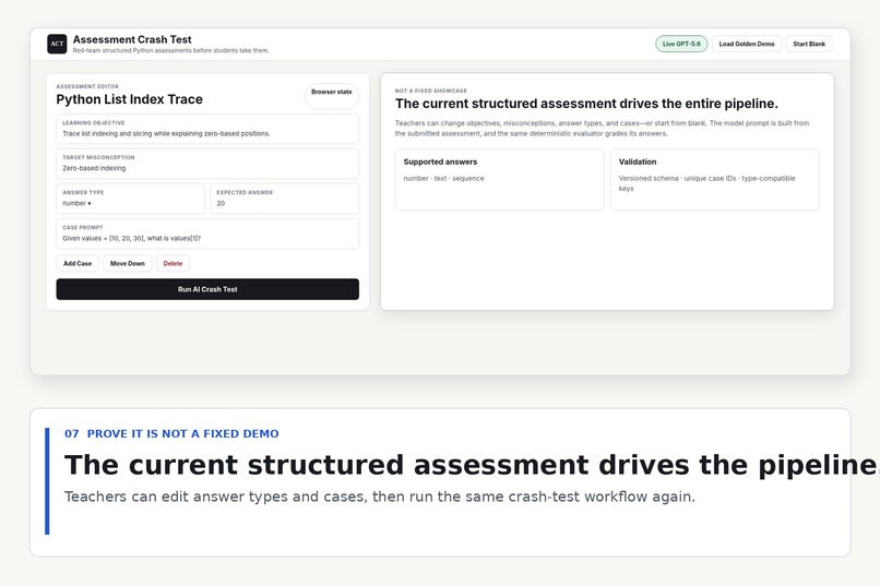 Assessment Crash Test – screenshot 4