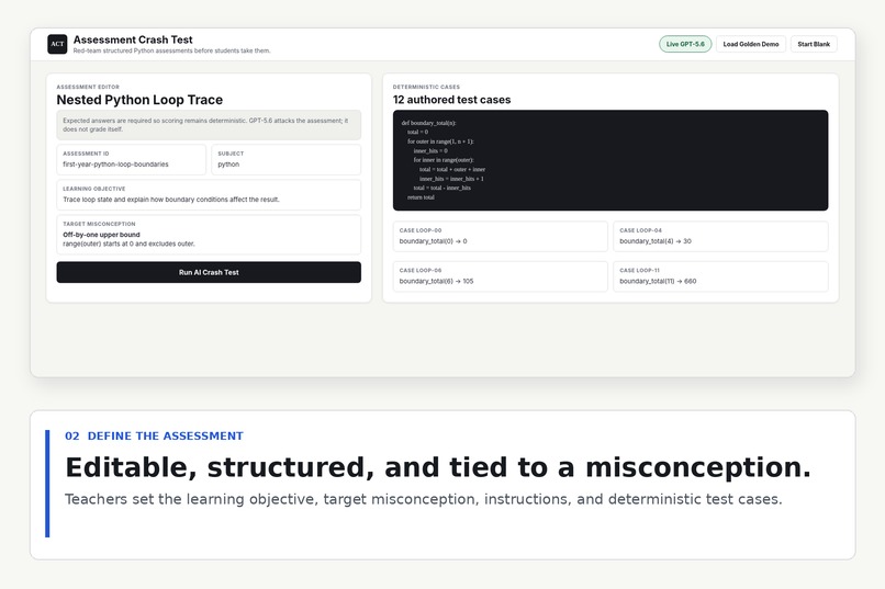 Assessment Crash Test – screenshot 7