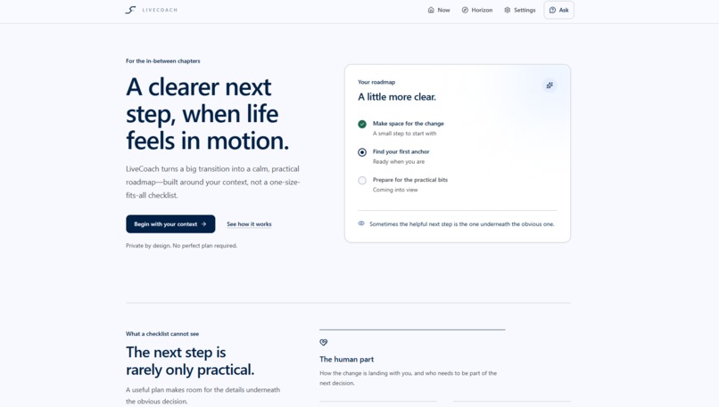Live Coach – screenshot 1