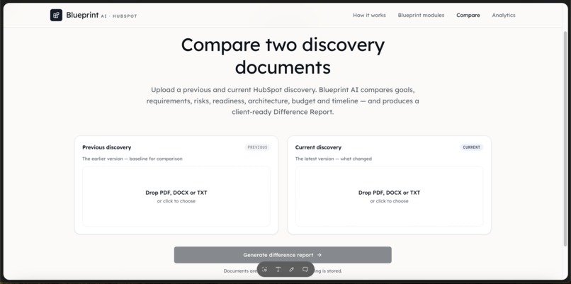 HubSpot Blueprint AI – screenshot 3
