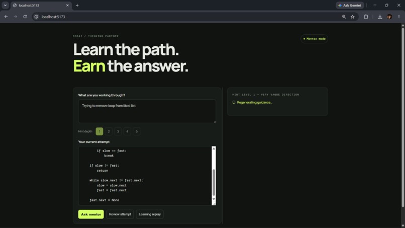 CodAI – screenshot 1