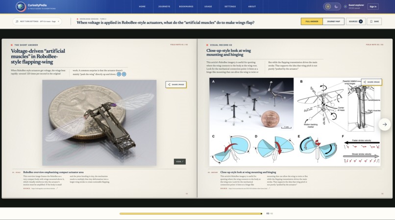 CuriosityPedia – screenshot 2