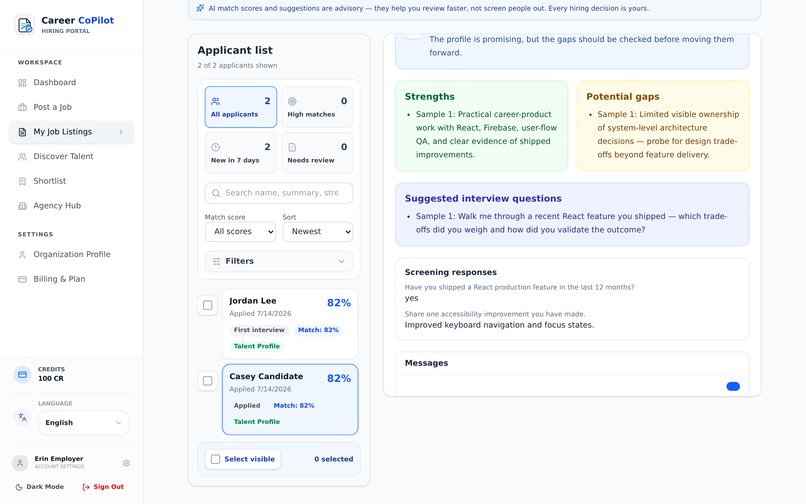 Career CoPilot – screenshot 4