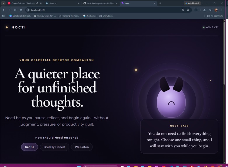 Nocti – screenshot 1
