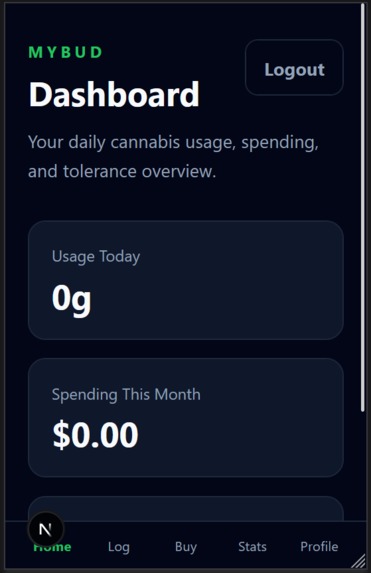 myBud  – screenshot 3