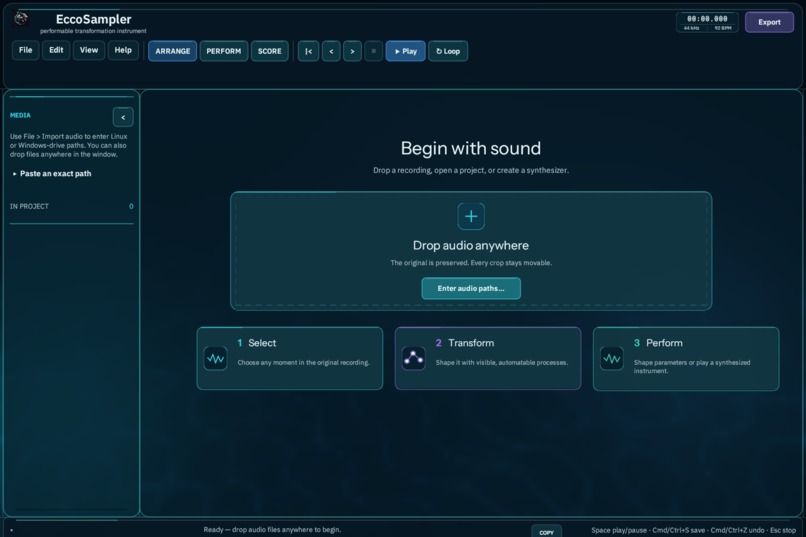EccoSampler – screenshot 1