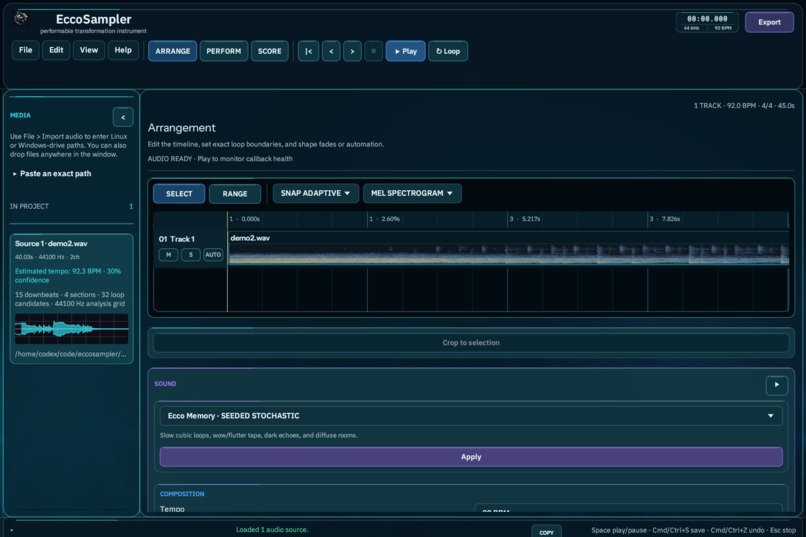 EccoSampler – screenshot 3