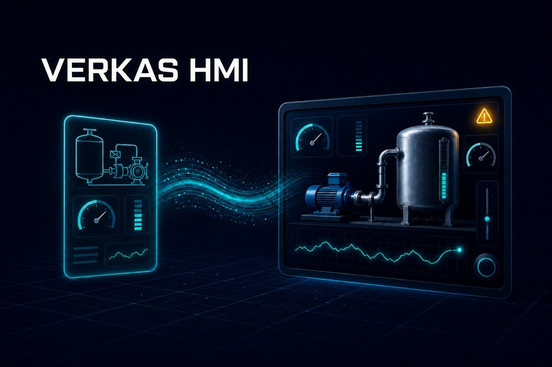 Verkas HMI – screenshot 1