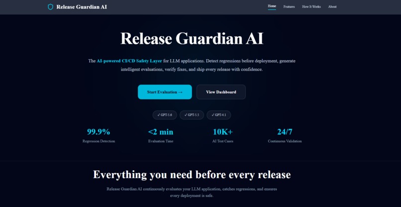 Release Guardian AI – screenshot 1
