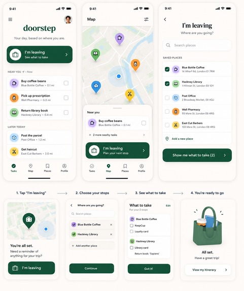 Doorstep - never forget your stuff!  – screenshot 1