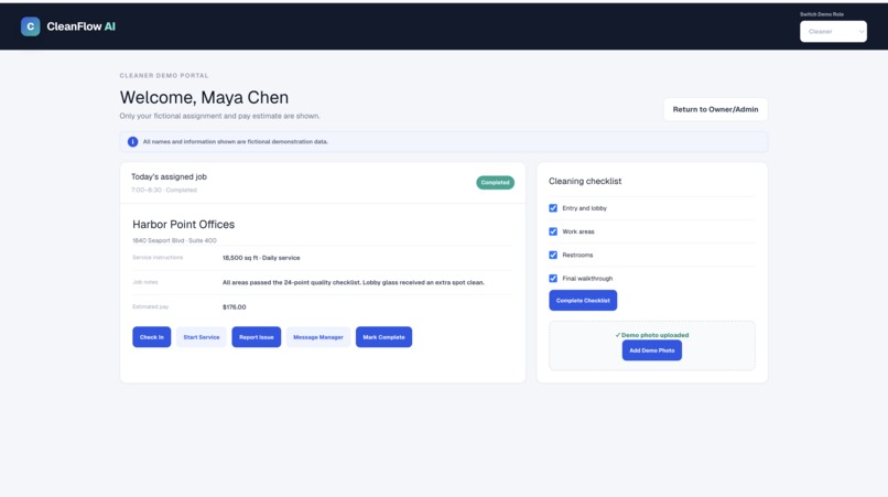 CleanFlow AI – screenshot 5