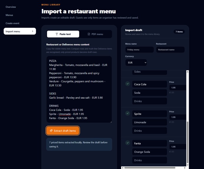 Garcon - your takeaway copilot! – screenshot 3