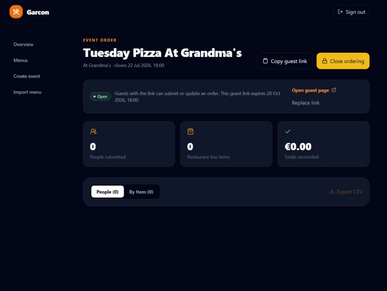 Garcon - your takeaway copilot! – screenshot 5