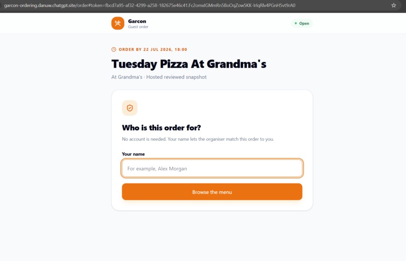 Garcon - your takeaway copilot! – screenshot 6