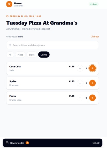 Garcon - your takeaway copilot! – screenshot 7