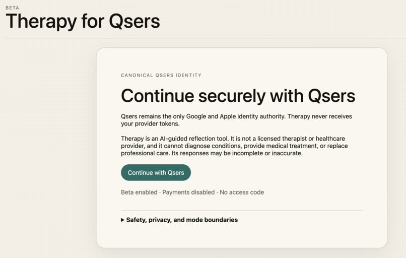 Therapy for Qsers – screenshot 1