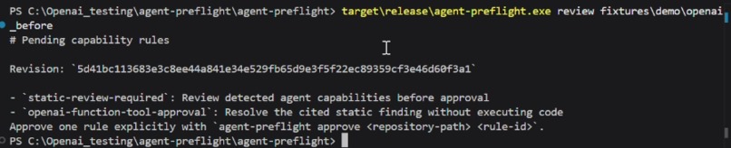 Agent Preflight – screenshot 5