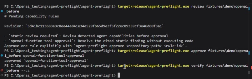 Agent Preflight – screenshot 7