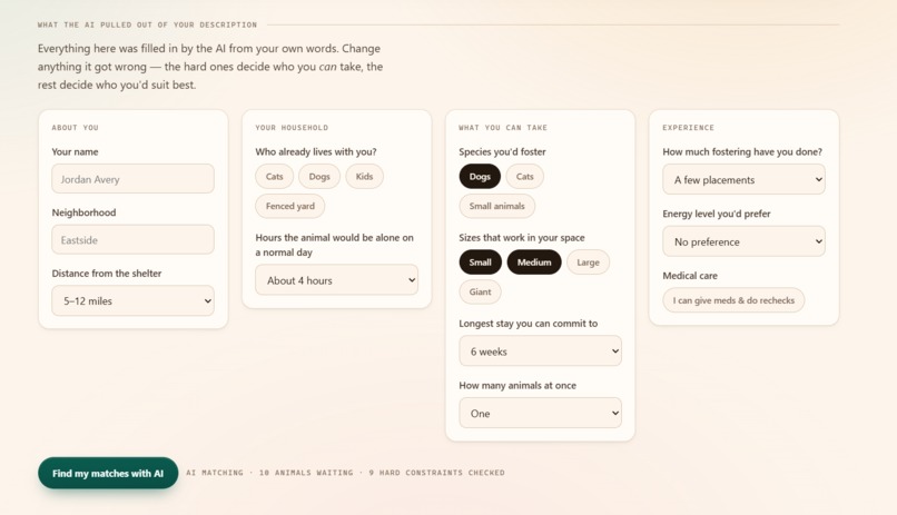FosterMatch – screenshot 5