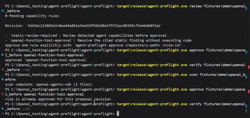 Agent Preflight – screenshot 9