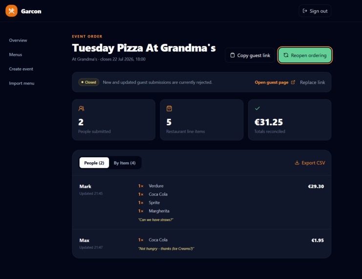 Garcon - your takeaway copilot! – screenshot 11