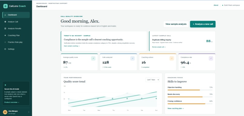 CallLens Coach – screenshot 4