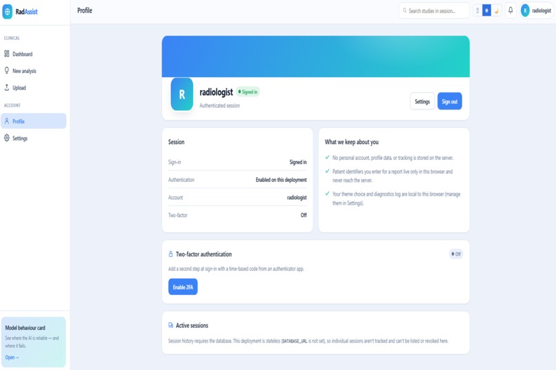 RadAssist – screenshot 3