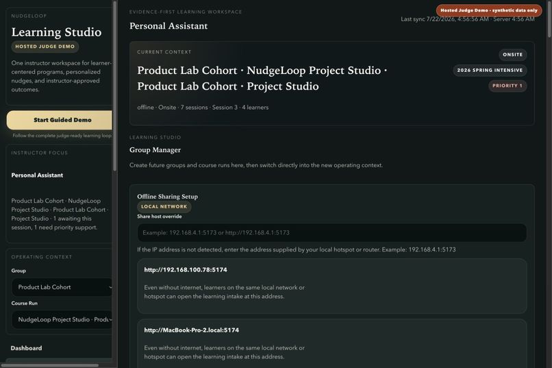 NudgeLoop Learning Studio – screenshot 3