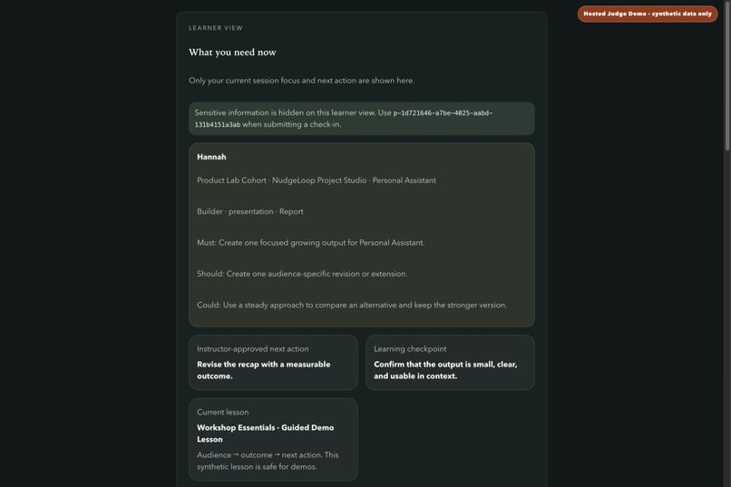NudgeLoop Learning Studio – screenshot 7