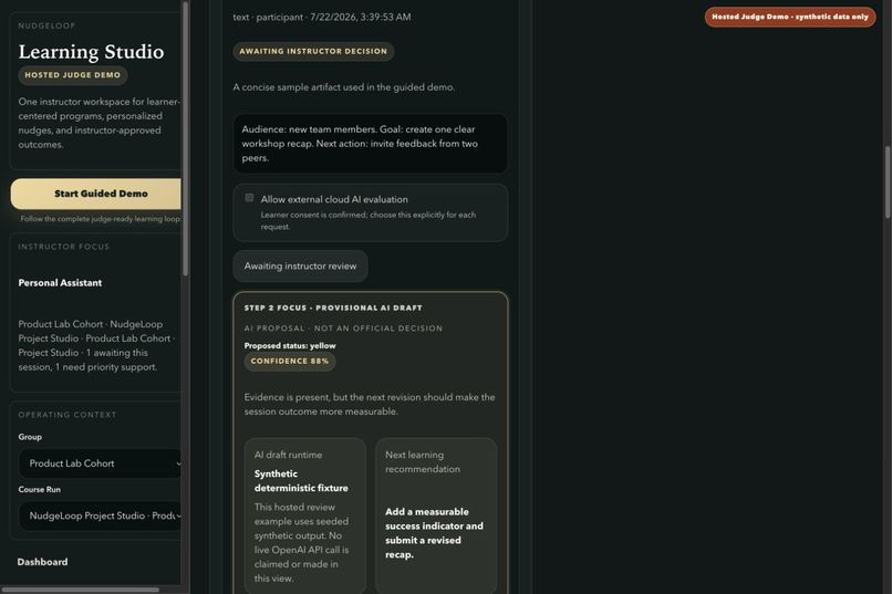 NudgeLoop Learning Studio – screenshot 8