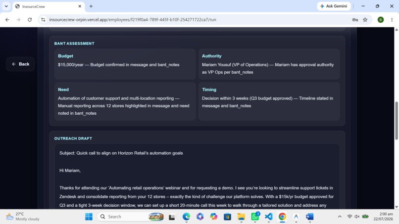 InsourceCrew – screenshot 3