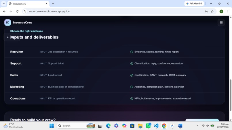 InsourceCrew – screenshot 7