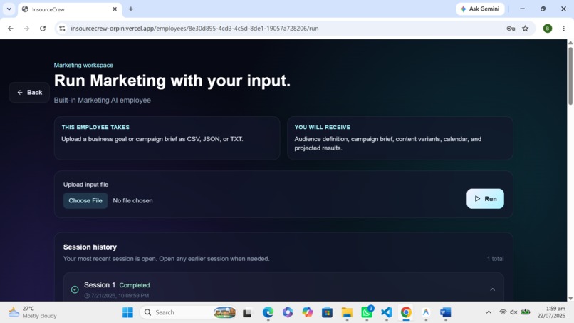InsourceCrew – screenshot 10