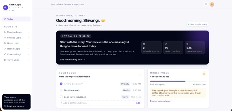 LifeKaLogic – screenshot 1