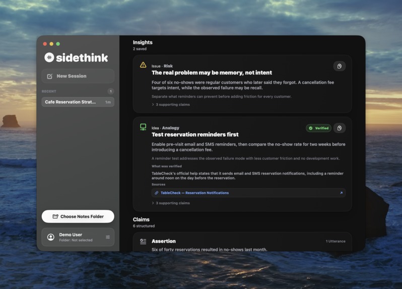 sidethink – screenshot 4