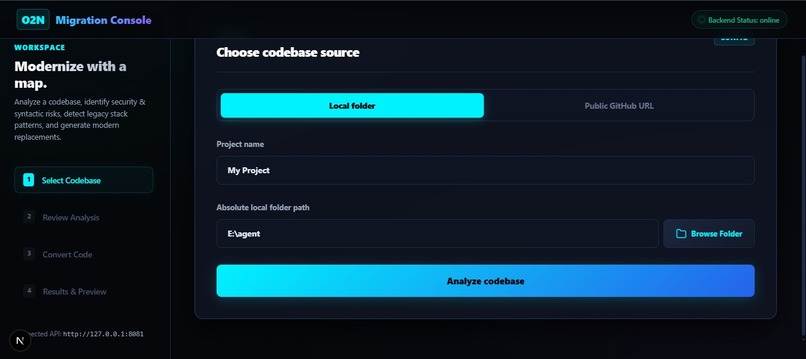 O2N Engine – screenshot 1