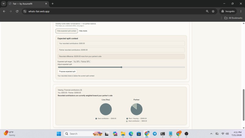 Fair  – screenshot 4