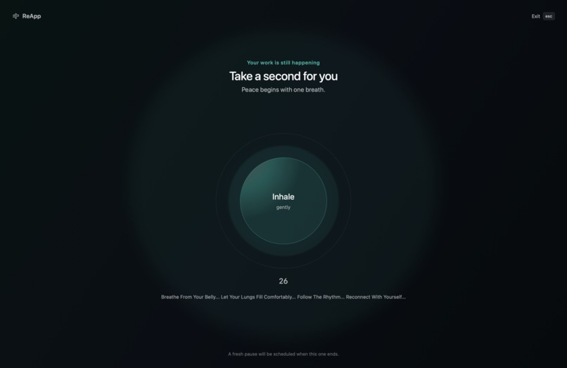 ReApp – screenshot 1