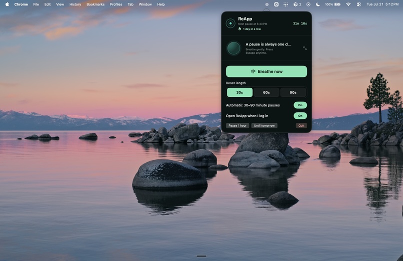 ReApp – screenshot 2