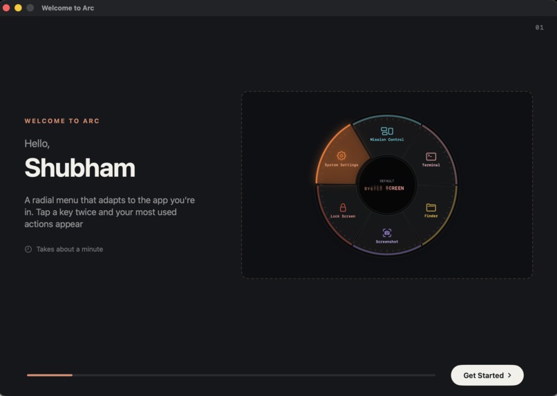 Arc - Radial Menu – screenshot 2