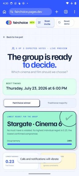 FairChoice – screenshot 12