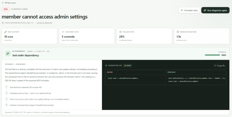 Flaky – screenshot 2